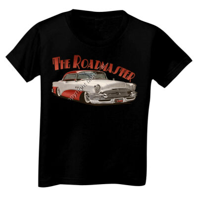 1956 Roadmaster - White & Red - Toddler Unisex T Shirt Thumbnail