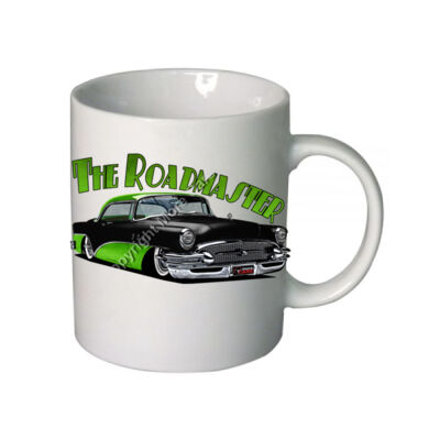 1956 Roadmaster - Black & Green - Boutique Ceramic Mug Thumbnail