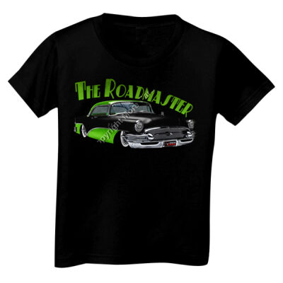 1956 Roadmaster - Black & Green - Toddler Unisex T Shirt Thumbnail