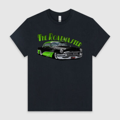 1956 Roadmaster - Black & Green - HeavyCotton™ Tee Thumbnail