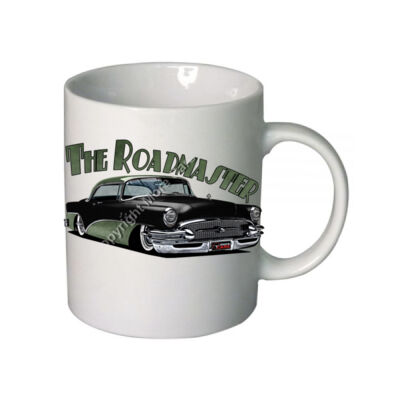 1956 Roadmaster - Black & Khaki - Boutique Ceramic Mug Thumbnail