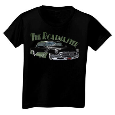 1956 Roadmaster - Black & Khaki - Toddler Unisex T Shirt Thumbnail