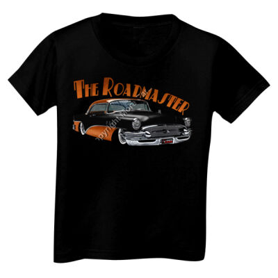 1956 Roadmaster - Black & Orange - Toddler Unisex T Shirt Thumbnail