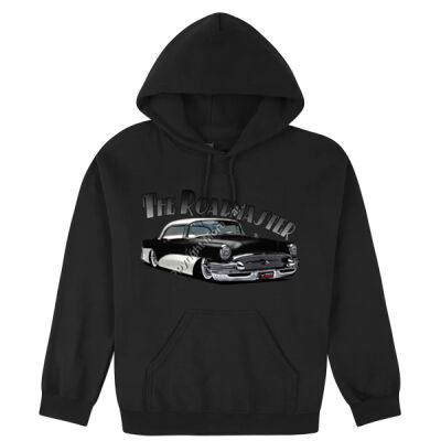 1956 Roadmaster - Black & White - Hooded Sweatshirt Thumbnail