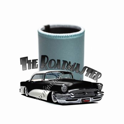 1956 Roadmaster - Black & White - Stubby Coolers with Base Thumbnail