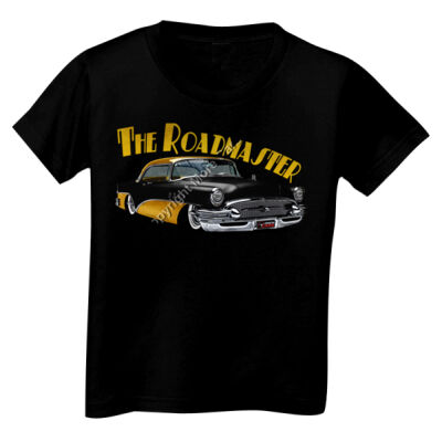 1956 Roadmaster - Black & Yellow - Toddler Unisex T Shirt Thumbnail