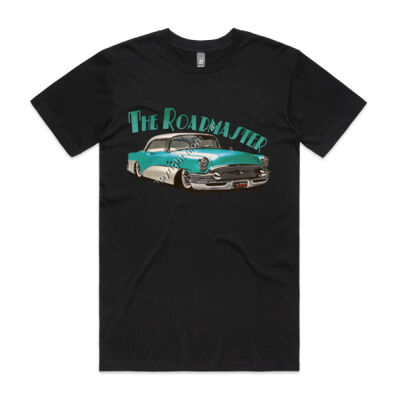 1956 Roadmaster - Aqua & White - Mens Staple Tee Thumbnail