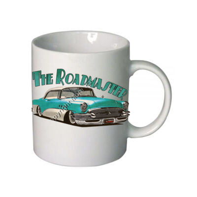 1956 Roadmaster - Aqua & White - Boutique Ceramic Mug Thumbnail