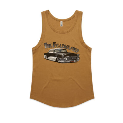 1956 Roadmaster - Black & White - Women's Sunday Singlet Thumbnail