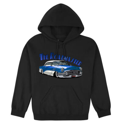 1956 Roadmaster - Blue & White - Hooded Sweatshirt Thumbnail