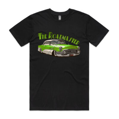1956 Roadmaster - Green & White - Mens Staple Tee Thumbnail