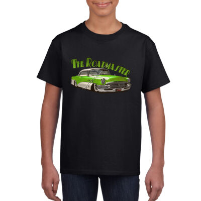 1956 Roadmaster - Green & White - Youth Crew Neck Tee (Same Day) Thumbnail