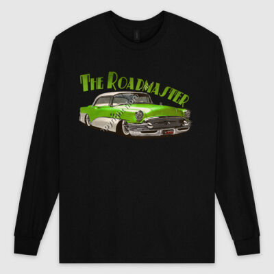 1956 Roadmaster - Green & White - Ultra Cotton Mens Longsleeve Tee Thumbnail