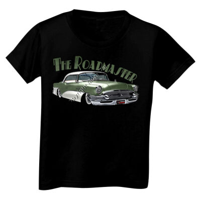 1956 Roadmaster - Khaki & White - Toddler Unisex T Shirt Thumbnail