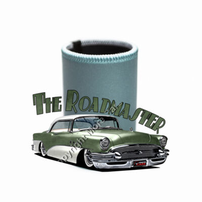 1956 Roadmaster - Khaki & White - Stubby Coolers with Base Thumbnail