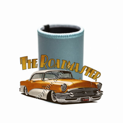 1956 Roadmaster - Orange & White - Stubby Coolers with Base Thumbnail