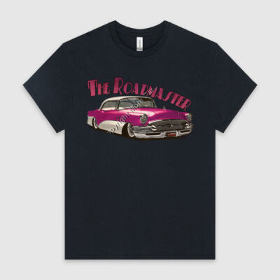 1956 Roadmaster - Pink & White - HeavyCotton™ Tee Thumbnail