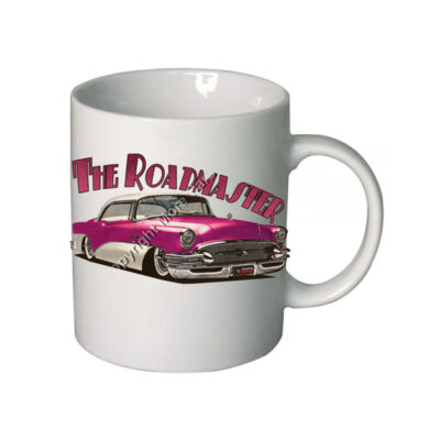 1956 Roadmaster - Pink & White - Boutique Ceramic Mug Thumbnail