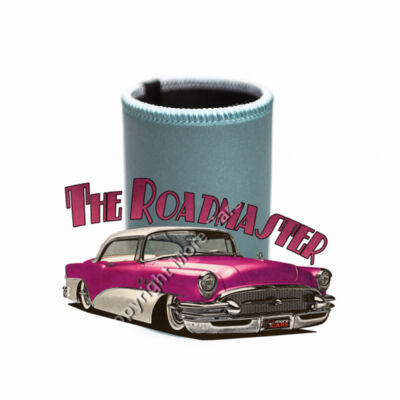 1956 Roadmaster - Pink & White - Stubby Coolers with Base Thumbnail