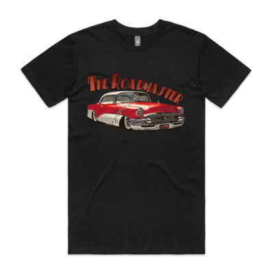 1956 Roadmaster - Red & White - Mens Staple Tee Thumbnail