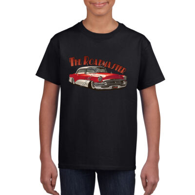 1956 Roadmaster - Red & White - Youth Crew Neck Tee (Same Day) Thumbnail