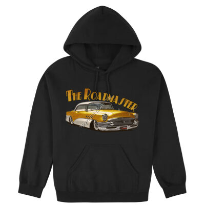 1956 Roadmaster - Yellow & White - Hooded Sweatshirt Thumbnail