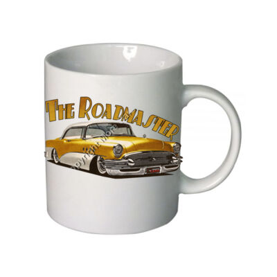 1956 Roadmaster - Yellow & White - Boutique Ceramic Mug Thumbnail