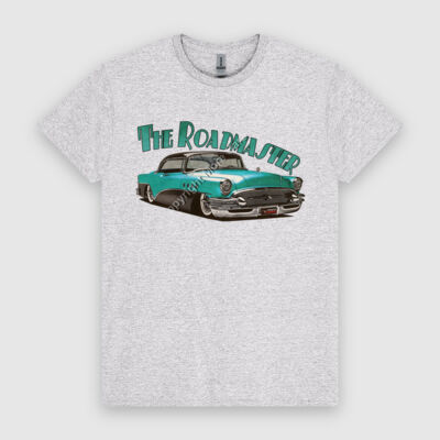 1956 Roadmaster - Aqua & Black - HeavyCotton™ Tee Thumbnail