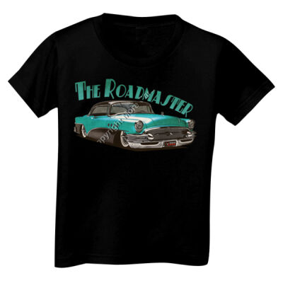 1956 Roadmaster - Aqua & Black - Toddler Unisex T Shirt Thumbnail