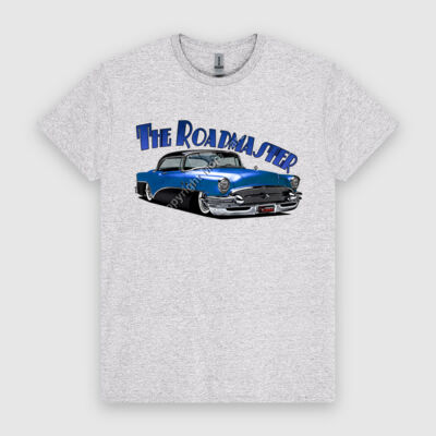 1956 Roadmaster - Blue & Black - HeavyCotton™ Tee Thumbnail