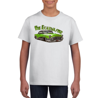 1956 Roadmaster - Green & Black - Gildan Youth Unisex T Shirt Thumbnail