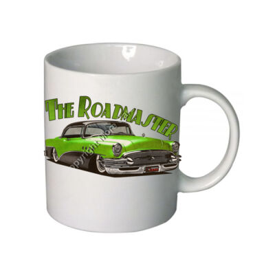 1956 Roadmaster - Green & Black - Boutique Ceramic Mug Thumbnail