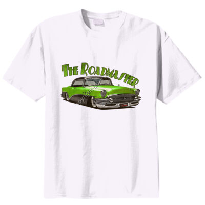 1956 Roadmaster - Green & Black - Unisex Modern Fit Tee Thumbnail