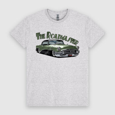 1956 Roadmaster - Khaki & Black - HeavyCotton™ Tee Thumbnail