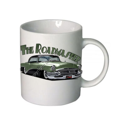 1956 Roadmaster - Khaki & Black - Boutique Ceramic Mug Thumbnail