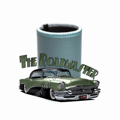 1956 Roadmaster - Khaki & Black - Stubby Coolers with Base Thumbnail