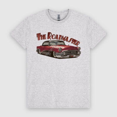 1956 Roadmaster - Maroon & Black - HeavyCotton™ Tee Thumbnail
