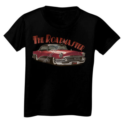 1956 Roadmaster - Maroon & Black - Toddler Unisex T Shirt Thumbnail