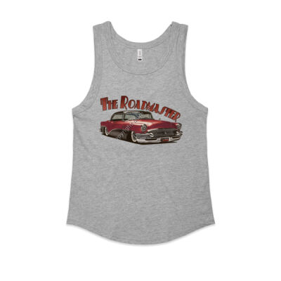 1956 Roadmaster - Maroon & Black - Women's Sunday Singlet Thumbnail