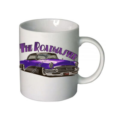 1956 Roadmaster - Purple & Black - Boutique Ceramic Mug Thumbnail