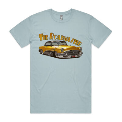 1956 Roadmaster - Yellow & Black - Mens Staple Tee Thumbnail