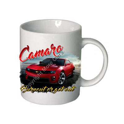 2016 Camaro - Burn Out or Get Out - Boutique Ceramic Mug Thumbnail