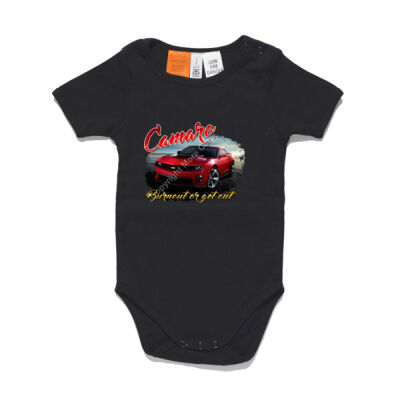 2016 Camaro - Burn Out or Get Out - Mini Me One Piece Thumbnail