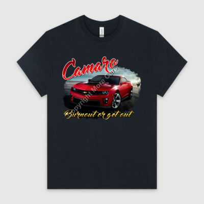 2016 Camaro - Burn Out or Get Out - HeavyCotton™ Tee Thumbnail
