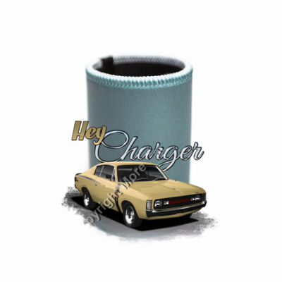 Hey Charger - Beige - Stubby Coolers with Base Thumbnail
