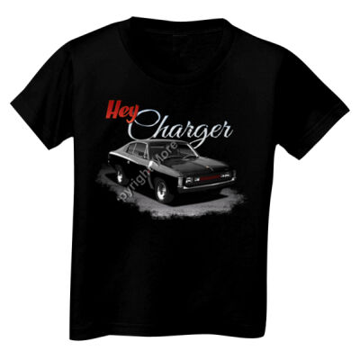 Hey Charger - Black - Toddler Unisex T Shirt Thumbnail