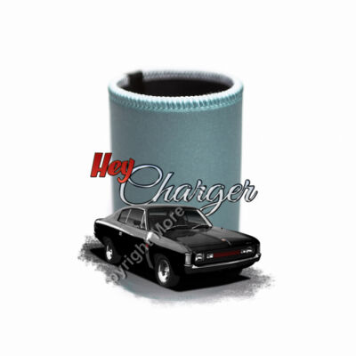 Hey Charger - Black - Stubby Coolers with Base Thumbnail