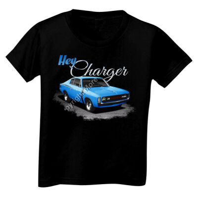 Hey Charger - Blue - Toddler Unisex T Shirt Thumbnail