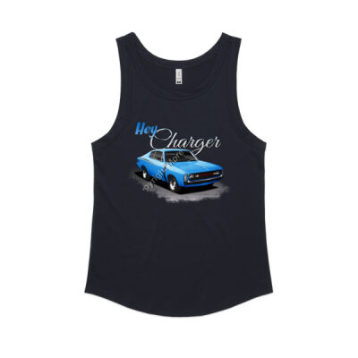 Hey Charger - Blue - Women's Sunday Singlet Thumbnail