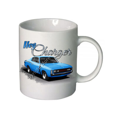 Hey Charger - Blue - Boutique Ceramic Mug Thumbnail